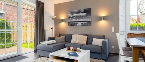 TV, DVD player, aparelho de som