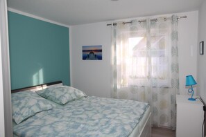 2 dormitorios, escritorio, cuna de viaje y wifi gratis