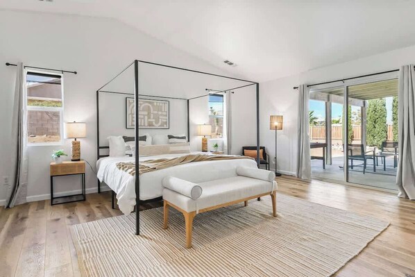 3 bedrooms, iron/ironing board, travel crib, WiFi