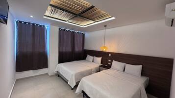 Down duvets, free WiFi, bed sheets