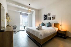 1 sovrum, skrivbord, strykjärn/strykbräda och gratis wi-fi