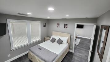 1 sovrum, strykjärn/strykbräda, gratis wi-fi och sängkläder