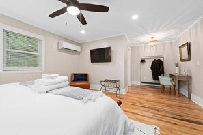4 dormitorios, escritorio, wifi gratis y ropa de cama