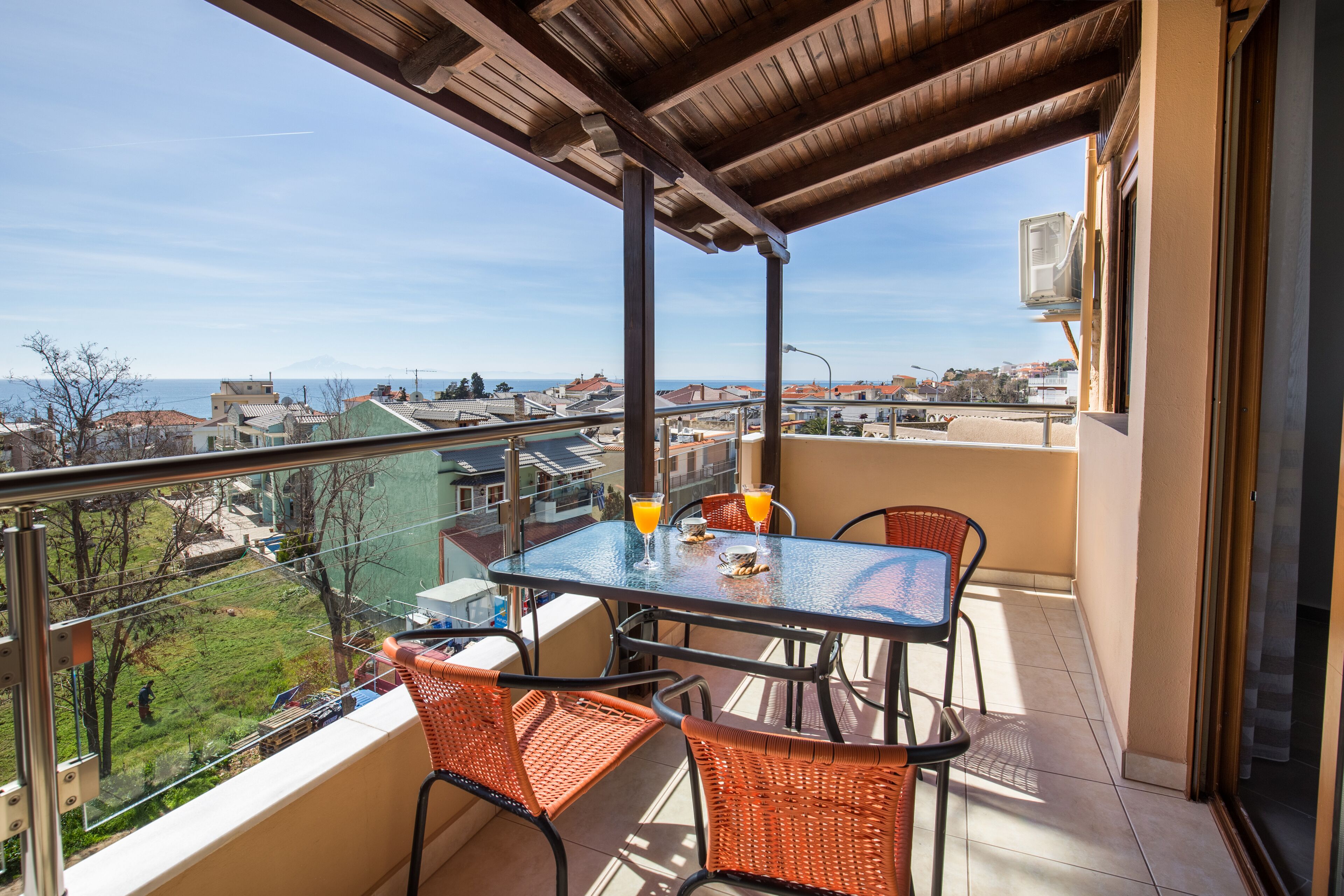 Standard-Apartment | Blick vom Balkon