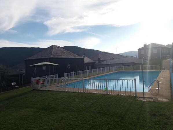 Alberca al aire libre 