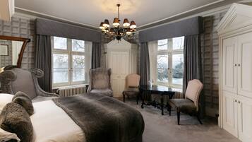 Premium bedding, memory-foam beds, free minibar, individually decorated