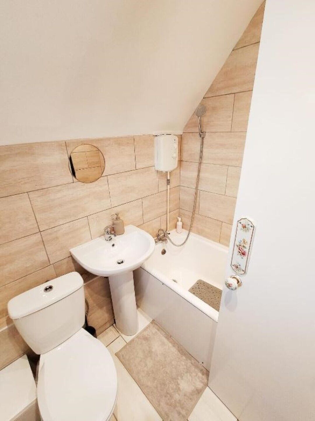 Towels, soap, toilet paper