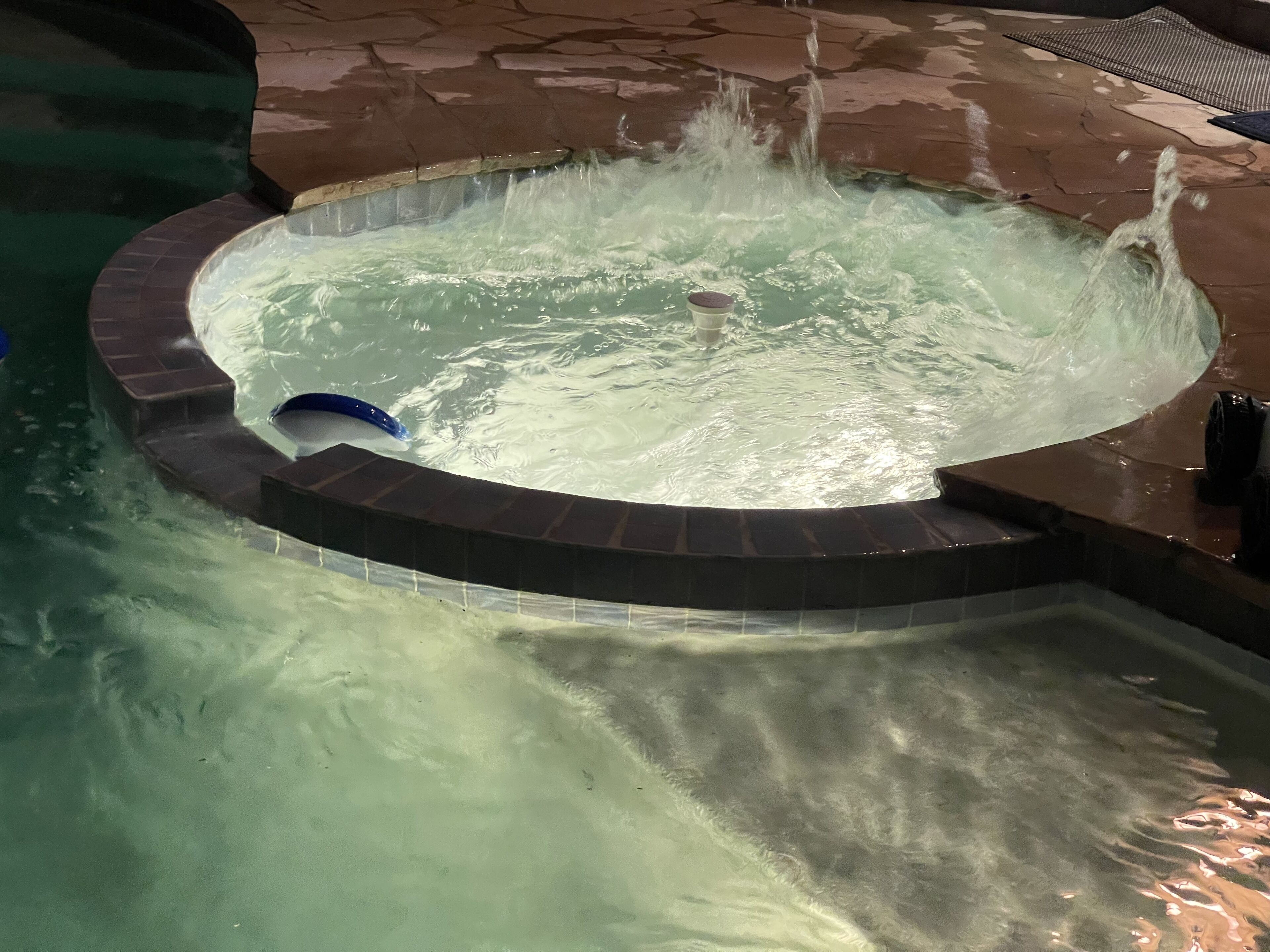 Alberca al aire libre 