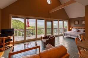 Flachbildfernseher, Kamin