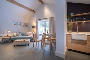 TV, fireplace - The Coach House - Lyth Valley by LetMeStay (Kendal)