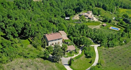 Traditional Tuscan apartment in a cozy vacation farmhouse.