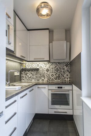 Apartment, Multiple Beds | Private kitchen - Remarkable 1-bed Apartment in Sarajevo (Sarajevo)