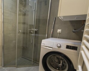 Apartment, Multiple Beds | Bathroom - Remarkable 1-bed Apartment in Sarajevo (Sarajevo)