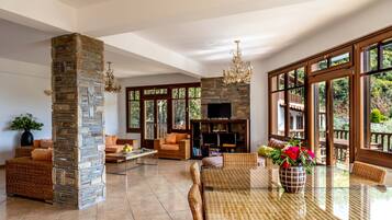 Departamento Deluxe | Área de sala de estar