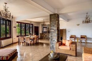 Deluxe Apartment | Living area - Porto Koufo Resort (Sithonia)