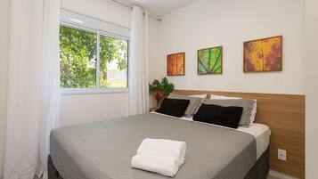 Apartamento básico | 2 quartos, Wi-Fi de cortesia