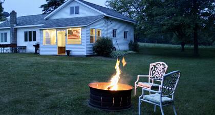 Country living on a working farm