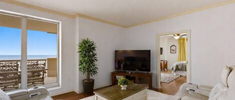 Smart-TV, peis og DVD-spiller