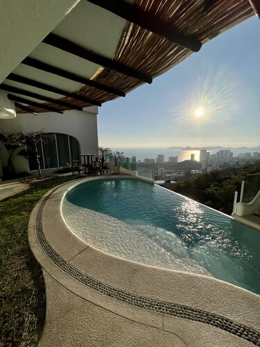 Greece style villa with stunning views