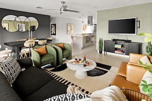 Smart TV, table football - The Aria - 4BR/3BA Oasis with Heated Pool, Spa & Fun Games (Scottsdale)