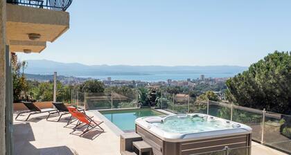 Magnifique vue sur la Baie d'Ajaccio  Ă  la Casa San Biaggio