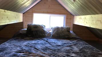 1 makuuhuone, vuodevaatteet