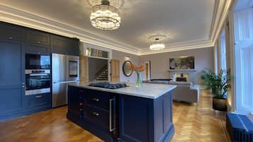 Luxury Apartment | Private kitchen | Coffee/tea maker