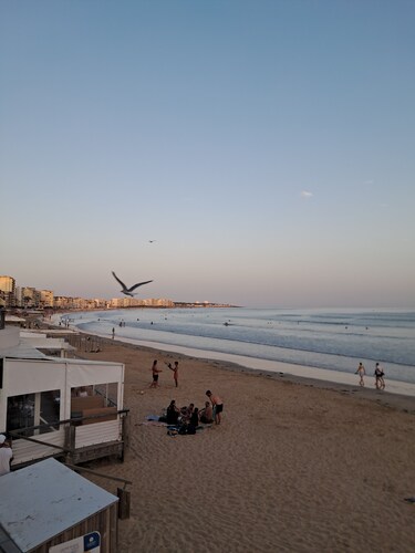 Maison ind., jardin clos, 2km remblai, 10min plage sauvage