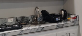 Modern studio apartment which caters to your every need
