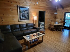 TV connectée, cheminée