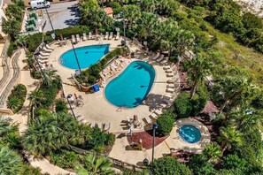 A heated pool - Margate Penthouse Myrtle Beach (Myrtle Beach)