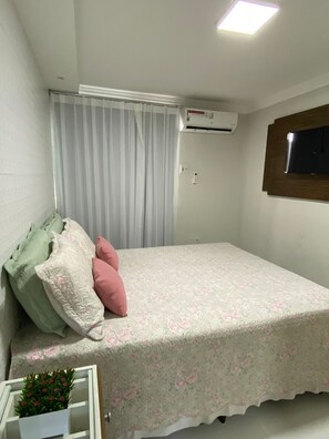 3 bedrooms, desk, iron/ironing board, WiFi - Apartment near the beach (Aracaju)