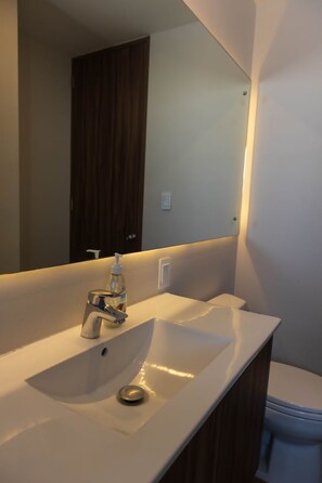 Hair dryer, towels, soap, shampoo - Exclusive apartment Best View Pachuca Hidalgo (Pachuca de Soto)