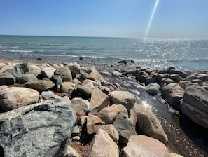 Am Strand, Strandtücher