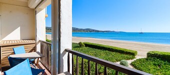 PORT GRIMAUD Large beach apartment - WIFI, A/C, Seaview