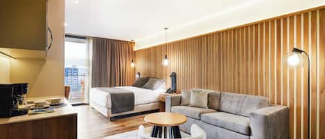 1 chambre, minibar, coffre-fort, décor unique