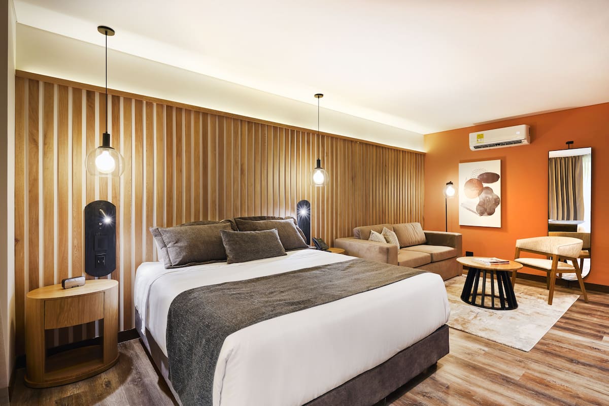 1 chambre, minibar, coffres-forts dans les chambres