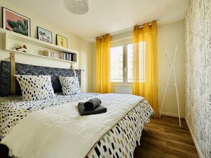 2 bedrooms, free WiFi, bed sheets