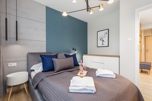 1 bedroom, free WiFi, bed sheets - Porta Mare Baltica by Renters Prestige (Kolobrzeg)