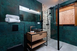 Dusche, Handtücher