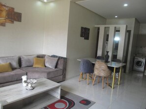 Apartment | Living area - Beautiful Apartment in Costa Beach Bouznika (Cherrat)