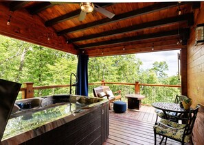 Bañera de hidromasaje exterior