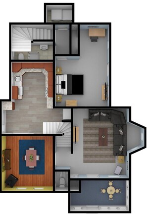 Floor plan - The Bullpen - All Star Baseball Rentals (Oneonta)