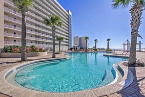 Outdoor pool, a heated pool - “Just Breathe”It’s all about the view & location! Complimentary Beach service! (Panama City Beach)
