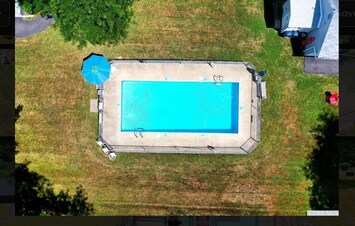 Pool available to guests.  Rules are posted.