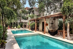 Outdoor pool - ☆Amazing PH in La Veleta ☆ Great location ☆ (Tulum)