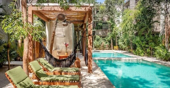 Outdoor pool - ☆Amazing PH in La Veleta ☆ Great location ☆ (Tulum)