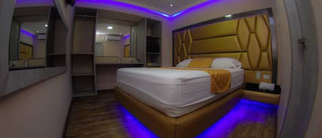 Quarto executivo | Quartos à prova de som, Wi-Fi de cortesia, roupa de cama