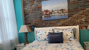 Apartment 1 - Pet Friendly | Premium bedding, individually decorated, individually furnished, desk