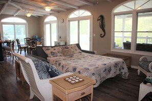 2 bedrooms, in-room safe, free WiFi, bed sheets -  Desert Rose Villa, with Fabulous Coral Harbor views (Coral Bay)